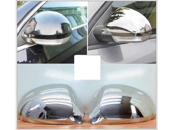 VW Touareg Krom Ayna Kapağı 2 prç. 2011 Üzeri P. Çelik ürün görseli 1