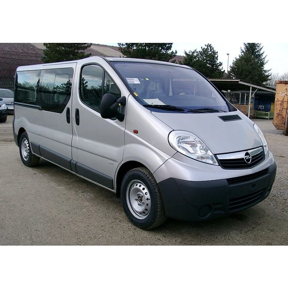 Opel Vivaro Krom Ön Panjur 8 prç. 2001-2008 P.Çelik ürün görseli 1