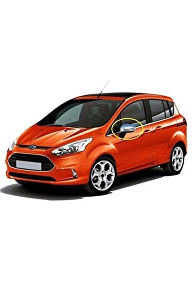 Ford B-Max Krom Ayna Kapağı 2 parça P.Çelik 2012 üzeri ürün görseli 1