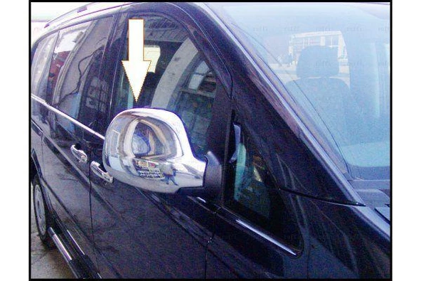 Mercedes Vito W639 Krom Ayna Kapağı 2 prç. 2004-2010 P. Çelik ürün görseli 1