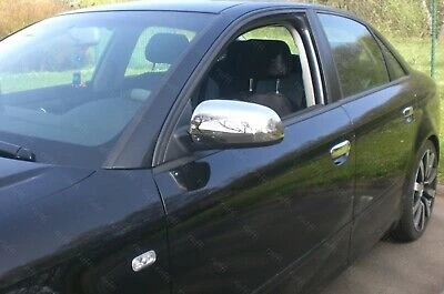 Audi A3 Ayna Kapağı 2 Parça 2000-2008  Paslanmaz Çelik ürün görseli 1