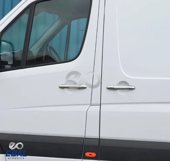 Mercedes Sprinter W906 Krom Kapı Kolu 4 Kapı 2006-2018 P. Çelik - Resim 2