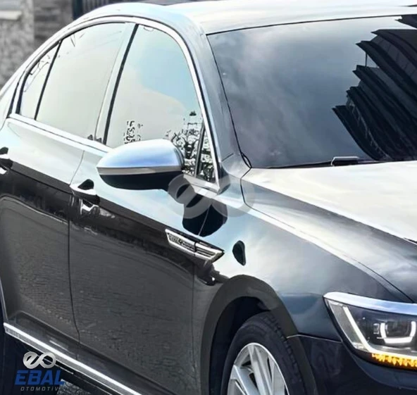 VW Arteon Krom Ayna Kapağı 2 parça 2017 üzeri P.Çelik Paslanmaz Çelik ürün görseli 1