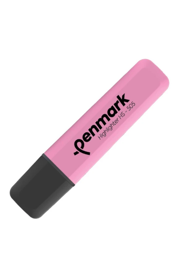 Penmark Neon Fosforlu İşaretleme Kalemi Pembe Fosforlu Kalem (10 Lu Paket) ürün görseli 1
