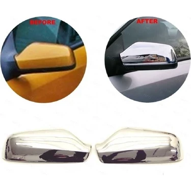 Opel Astra G Krom Ayna Kapağı 2 prç. 1998-2004 Arası P. Çelik ürün görseli 1