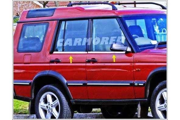 Land Rover Discovery 2 Krom Cam Çıtası 4 prç. 1994-2004 P. Çelik ürün görseli 1