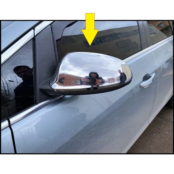 Opel Astra J HB Krom Ayna Kapağı 2 prç. 2010-2015 Arası P. Çelik ürün görseli 1