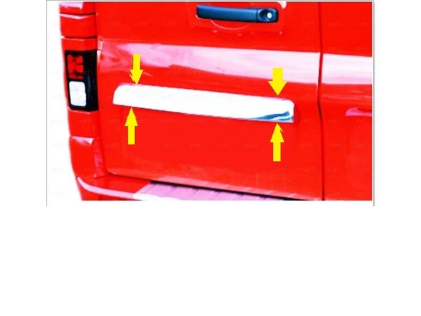 Renault Trafic Krom Bagaj Çıtası 2015 ve üzeri Paslanmaz Çelik ürün görseli 1
