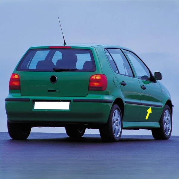 VW Polo HB 2000-2002 Ara Kasa Sağ Ön Kapı Çıtası 6N4853072 ürün görseli 1