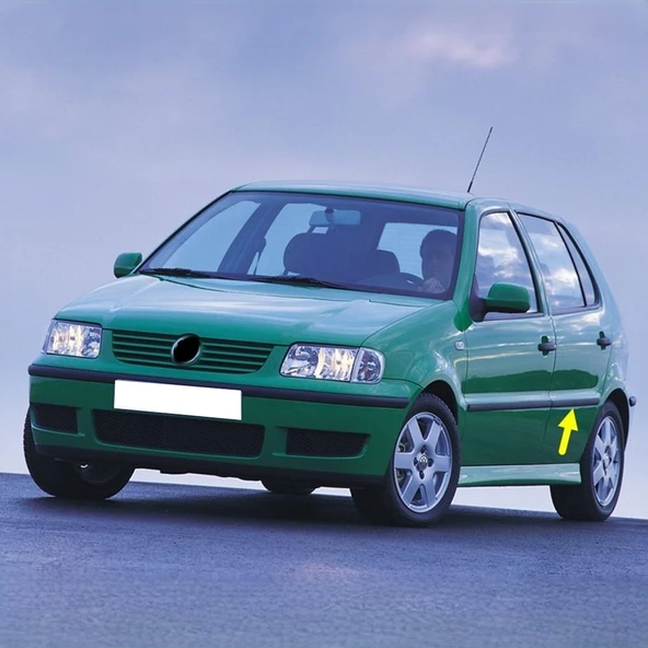 VW Polo HB 2000-2002 Ara Kasa Sol Arka Kapı Çıtası 6N4853073 ürün görseli 1