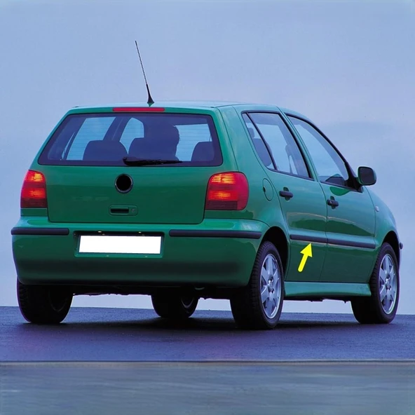 VW Polo HB 2000-2002 Ara Kasa Sağ Arka Kapı Çıtası 6N4853074 ürün görseli 1