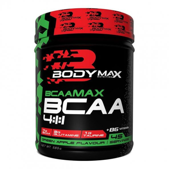 BODYMAX BCAAMAX BCAA 4.1.1 585G.R YEŞİL ELMA ürün görseli 1