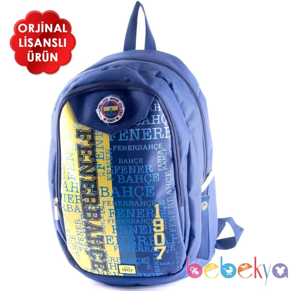 Hakan Çanta Lisanslı Orjinal Fenerbahçe Sırt Çantası Fenerbahçe Okul Çantası 87030 ürün görseli 1