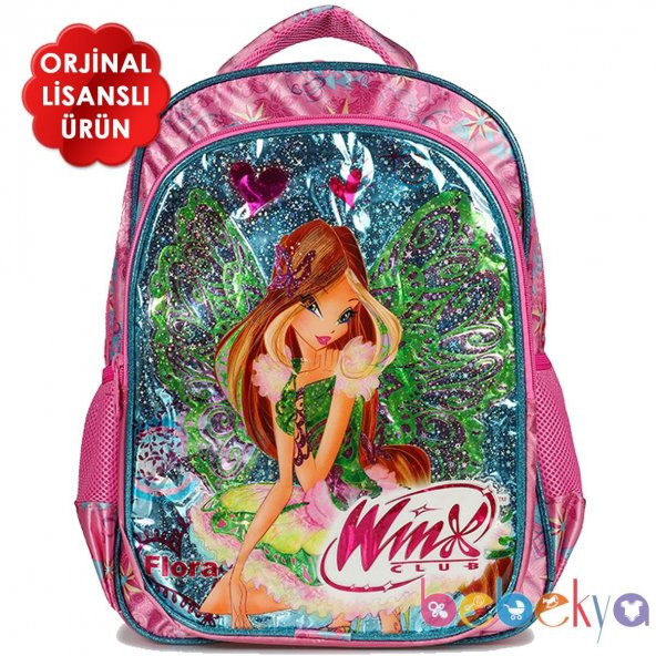 Winx Lisanslı Okul Çantası Winx Club Flora Sırt Çantası 63281 ürün görseli 1