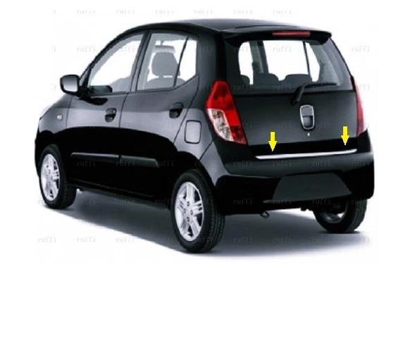 Hyundai İ10 Krom Bagaj Alt Çıta 2008-2013 Arası Paslanmaz Çelik ürün görseli 1