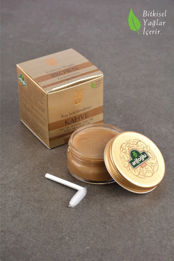 Arifoğlu Kaş Şekillendirici -  KAHVE Rengi 50ml- BAKIM YAPAR & GÜÇLENDİRİR Sabitleyici ürün görseli 1