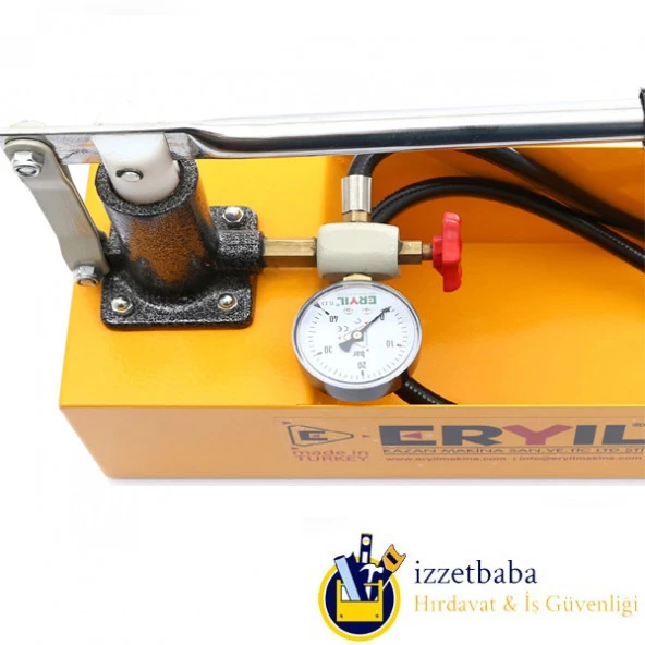 Eryil Tp03-40 Köşeli Tip Test Pompası - 40 Bar - Resim 2