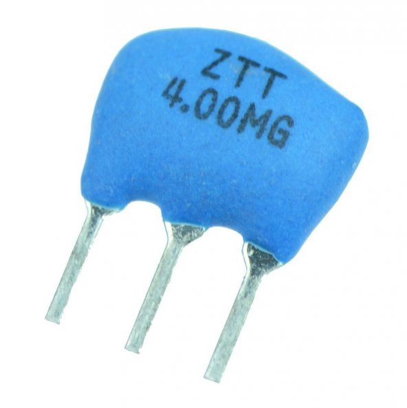 4MHz ZTT 3-Pin Seramik Rezonatör - 500 Adet ürün görseli 1