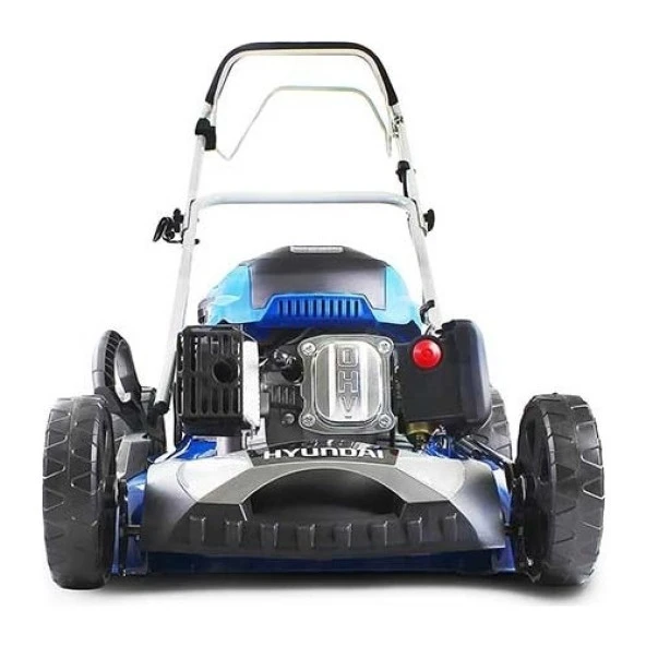 Hyundai HYM510SP 196cc Benzinli Şanzımanlı Çim Biçme Makinesi – 51 cm Geniş Bıçak, Kendinden Tahrikli, Profesyonel Kullanım ürün görseli 1
