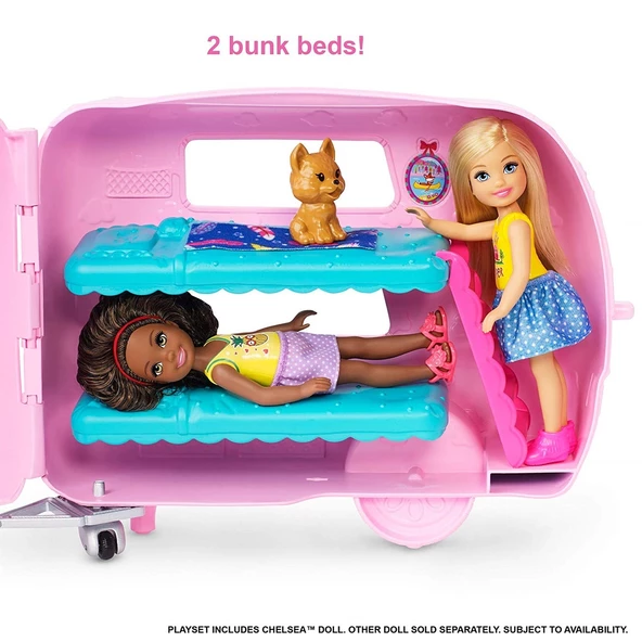 Orjinal Barbie Chelsea nin Karavanı - Resim 4
