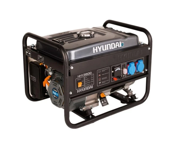Hyundai HHY3500 Benzinli Jeneratör 3,5kVA ürün görseli 1
