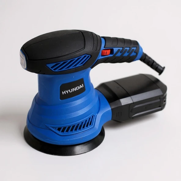 Hyundai HSO300 Eksantrik Zımpara 300W – Devir Ayarlı, 125 mm, Toz Toplama Sistemli ürün görseli 1