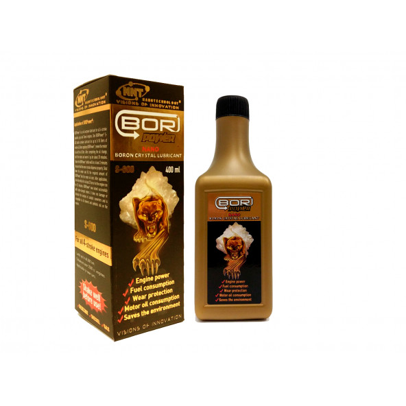 BOR POWER S-600 GOLD Güçlendirilmiş Bor İçerikli Motor Yağ Katkısı - NNT BOR POWER ürün görseli 1