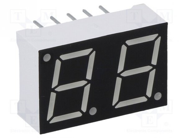 10mm 2li Ortak Anot Display - LTD4606R-NB ürün görseli 1