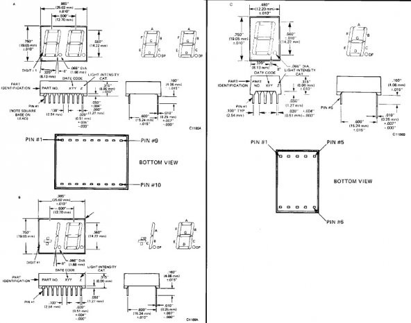 14mm 2li Ortak Katot Display  - MAN6750 - Resim 2