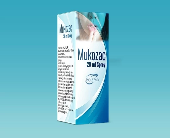 MUKOZAC 20 ML SPREY ürün görseli 1