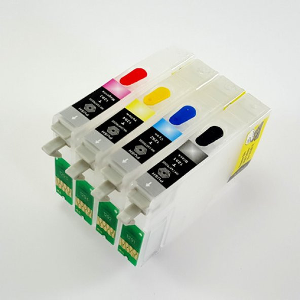 Epson T0891-T0894 Uyumlu Kolay Dolan Kartuş - 4 Renk ürün görseli 1