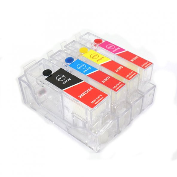 Canon PGI-5 CLI-8 Uyumlu Kolay Dolan Kartuş - 4 Renk ürün görseli 1