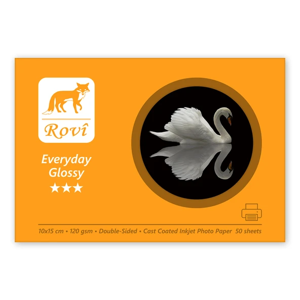 Rovi Everyday Parlak Çift Taraflı Fotoğraf Kağıdı 120gsm 50yp 10x15 ürün görseli 1