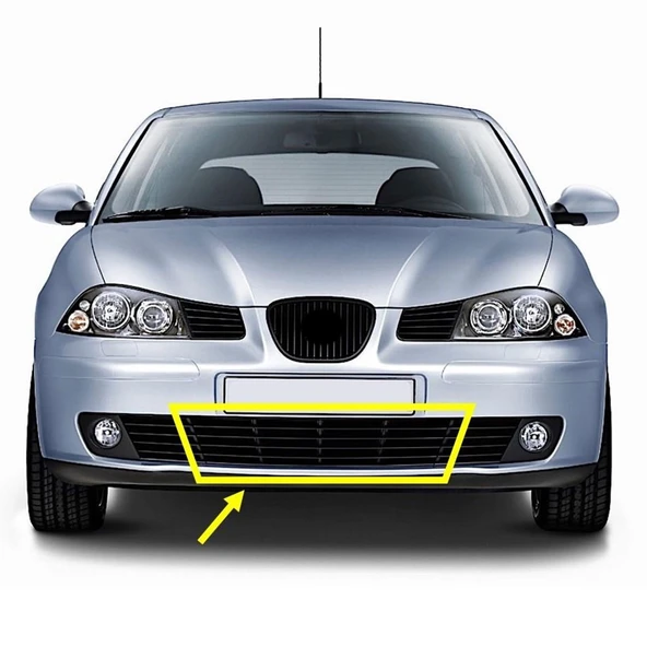 Seat Cordoba 2003-09 Ön Tampon Alt Orta Izgara Hava Kanalı 6L0853667A ürün görseli 1
