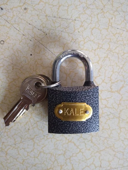 KALE SİYAH ASMA KİLİT 63 MM ürün görseli 1