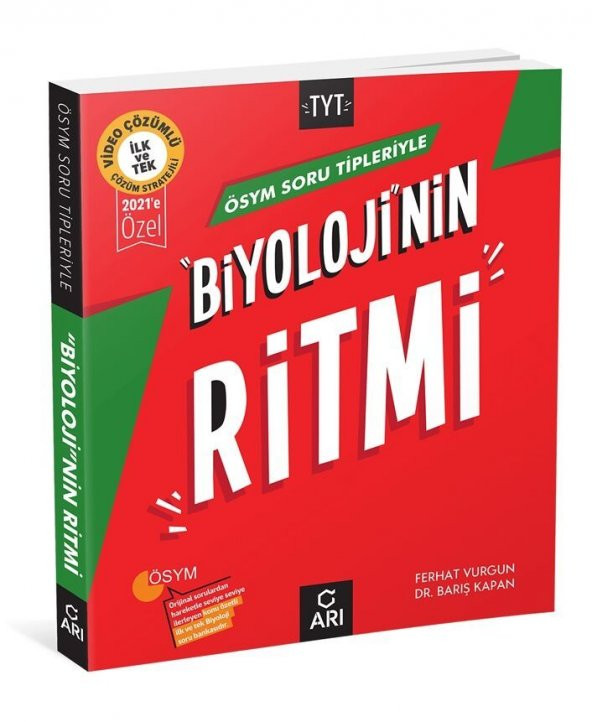 TYT Biyolojinin Ritmi Arı Yayıncılık ürün görseli 1