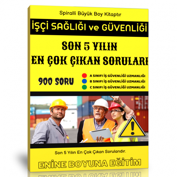 İşçi Sağlığı ve Güvenliği Sorular Kitabı (Spiralli Kitap) ürün görseli 1