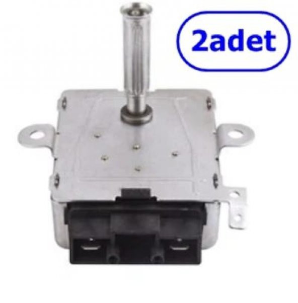 Piliç Çevirme Motoru 6Watt (30 Saniyede 1 tur) 2 adet ürün görseli 1