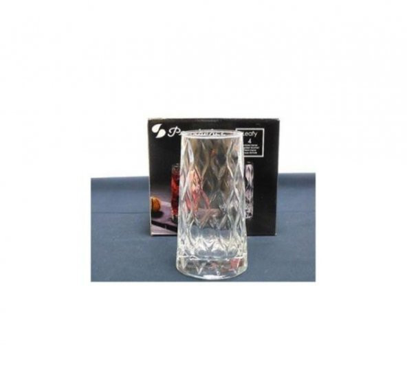 Paşabahçe 420855 Leafy 4Lü Meşrubat Su Bardağı 345 Cc - Resim 3