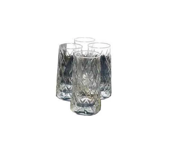 Paşabahçe 420955 Leafy 4lü Meşrubat Su Bardağı 450 cc - Resim 2