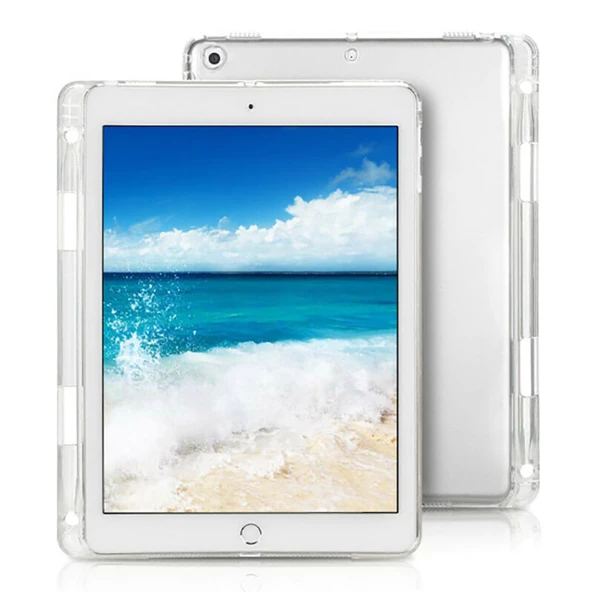 Apple iPad 10.2 2021 (9.Nesil) Kalem Bölmeli Tablet Silikon ürün görseli 1