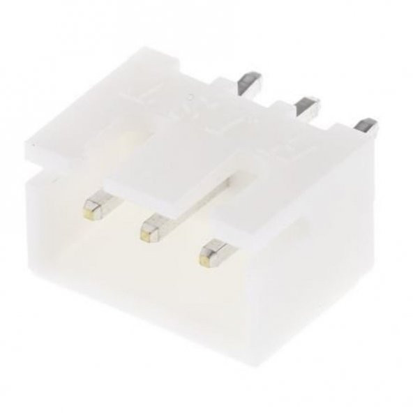 3 Pin Tunik Konnektör Erkek - 2.50mm 180 Derece ürün görseli 1