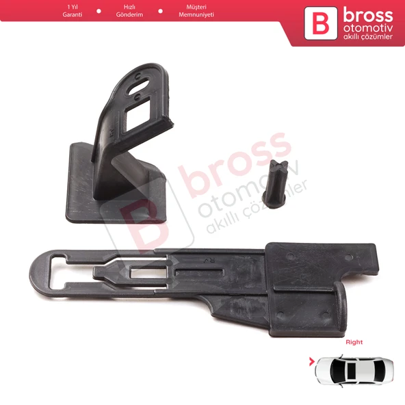 Renault Fluence L3 L30 2009-2020 260601089R İçin Sağ Ön Taraf Far Tamir Seti ürün görseli 1