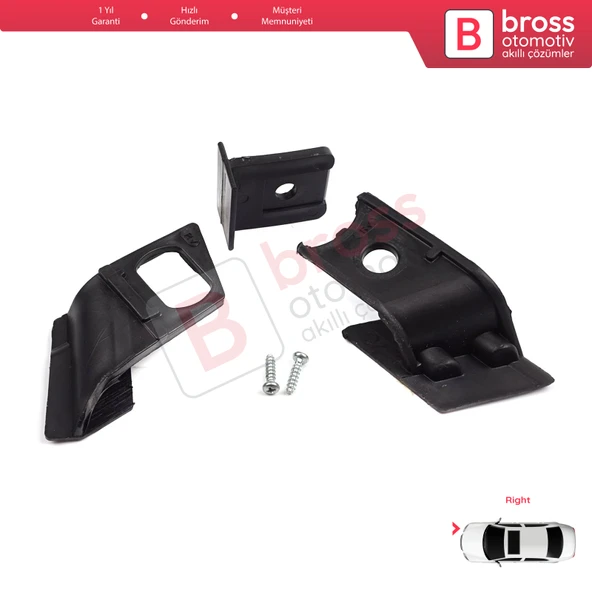 BMW 3 Series E90 E91 E92 E93 63116942726 İçin Sağ Ön Far Ayak Tamir Seti ürün görseli 1