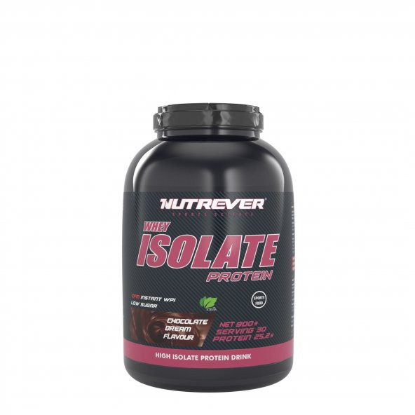 Nutrever Whey Isolate Protein 900 gr - Çikolata ürün görseli 1