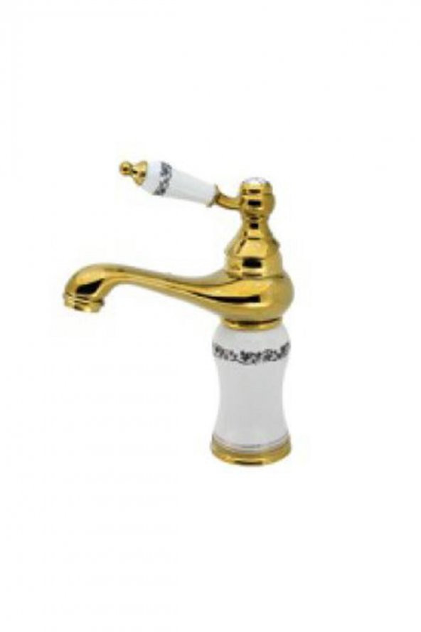 Gms Nova Mix Altın Gold Lavabo Bataryası NVA100 ürün görseli 1