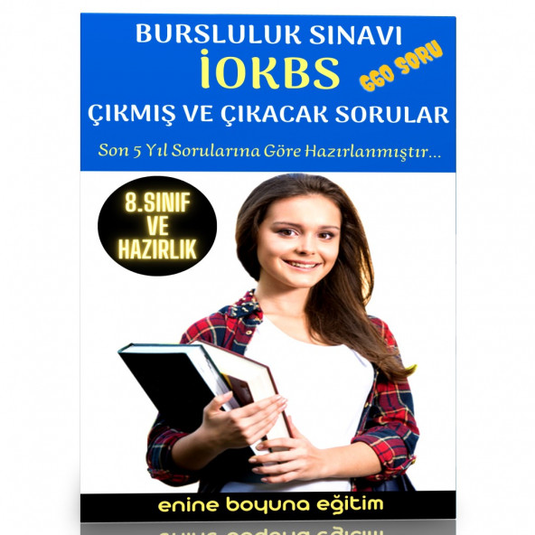 8. Sınıf ve Hazırlık Sınıfı Bursluluk Sınav Soruları ürün görseli 1
