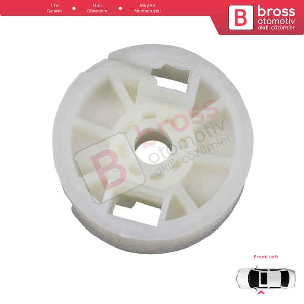 Mercedes Vito Viano Mixto MK2 W639 2003-2010 6397200046 İçin Ön Sol Kapı Cam Kriko Tamir Makarası ürün görseli 1