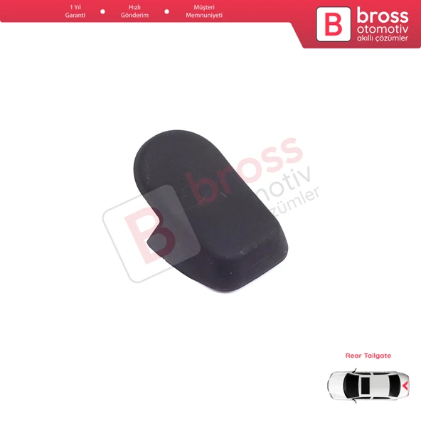 Porsche Cayenne MK1 E1 9PA 955 957 2002-2010 95562832003 İçin Arka Silecek Kolu Kapağı ürün görseli 1