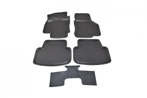 Ekiciler Skoda Kamiq 19+3D Havuzlu Paspas Direksiyon Kılıfı ürün görseli 1